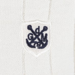 Cavallari Pullover // Ecru + Navy (M)