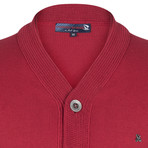 Giorgio di Mare // Locla Knitwear Jacket // Bordeaux (XL)