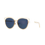 Dior Sideral2 Sunglasses // Gold + Gray