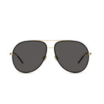 Dior // Diorastral Sunglasses // Burgundy Rose Gold + Gray