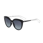 Dior // Diorliner Sunglasses // Black + Gray