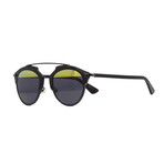 Dior // Men's Diorsoreal Sunglasses // Gold + Black + Gold
