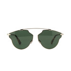 Christian Dior// Men's Diorsorealpop Sunglasses // Light Gold + Havana + Green