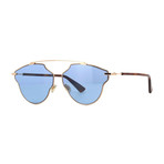 Dior // Diorsorealpop Sunglasses // Gold + Havana + Blue