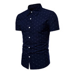 Short Sleeve Shirt // Blue Arrow (M)