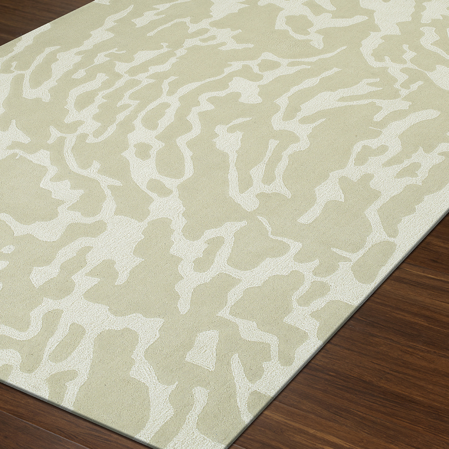 Zenith // Subtle Nebulous Abstract // Oyster + Ivory // Wool + Viscose