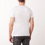 Metal Stars T-Shirt // White (S)