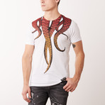 Octopus T-Shirt // White (2XL)
