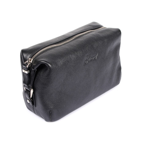 Leather Personal Care Case // Black