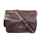 Leather Messengerbag // Dark Brown