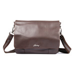 Leather Messengerbag // Dark Brown