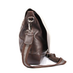 Leather Messengerbag // Dark Brown