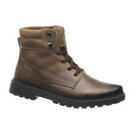 High Lace-Up Boot // Brown (US: 9.5)