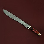 Damascus Steel Kukri Knife