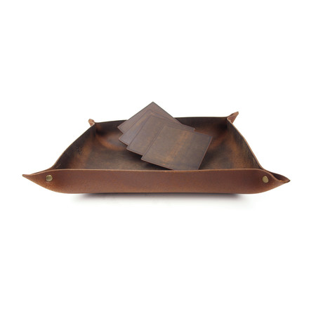 The Hominy Tray Set // Brown (Large)