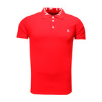 Summary Polo T-Shirt // Red (L)