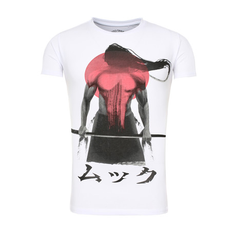 Samurai Sword T-Shirt // White (S)