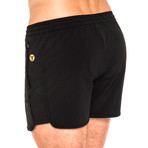 Laser Running Short // Black (M)