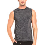 Triumph Muscle Tank // Black (L)