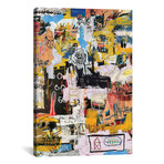 Basquiat World // PinkPankPunk (18"W x 26"H x 0.75"D)
