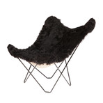 Sheepskin Butterfly Chair // Iceland Mariposa (Shorn White)