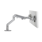 M8 Monitor Arm w/ Crossbar (Silver + Gray)