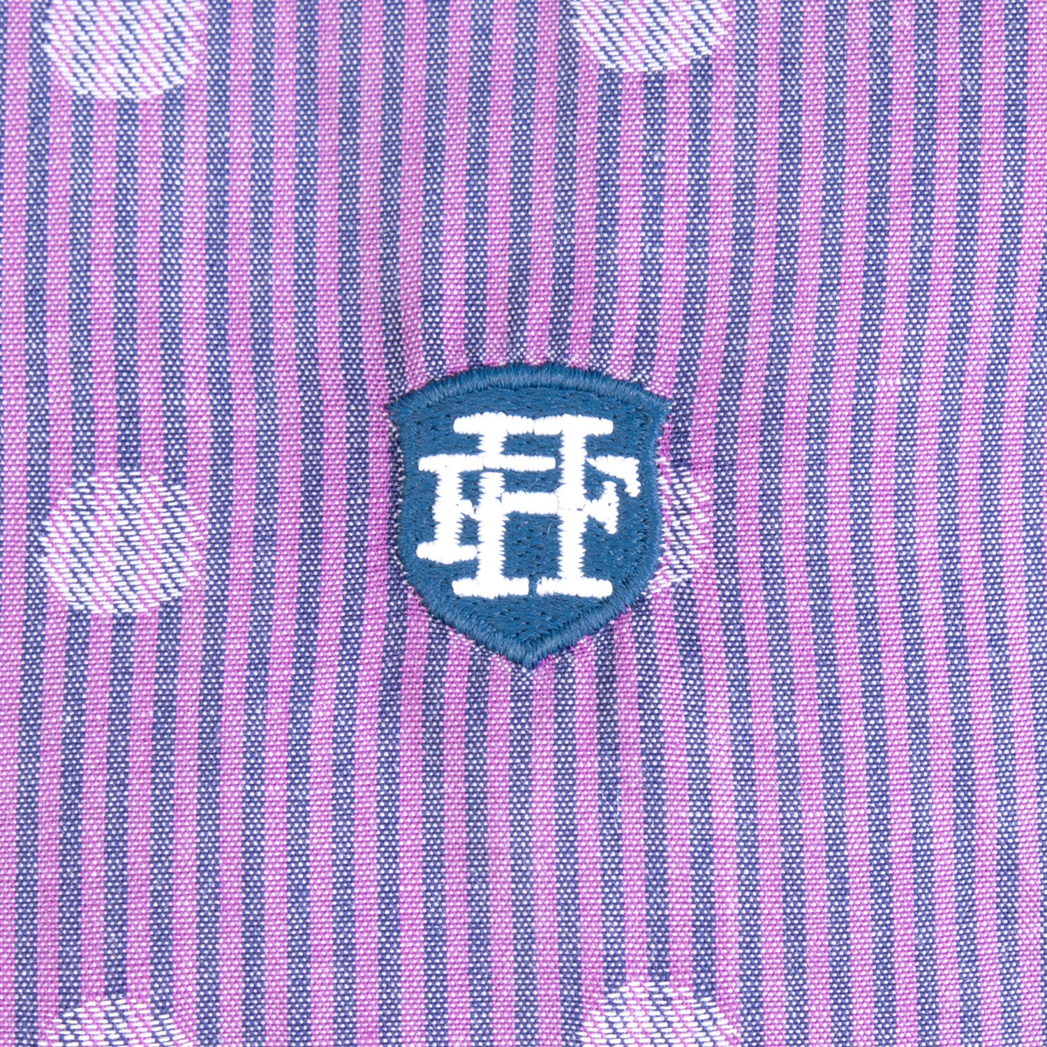 Aether Dress Shirt // Purple + Navy (XS) - Felix Hardy - Touch of Modern