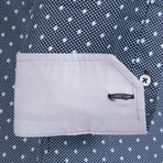 Cygnus Dress Shirt // Navy + White Point (3XL)