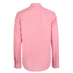 Aeolus Dress Shirt // Orange + Pink (L)