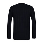 Duke Jersey Sweater // Navy (L)