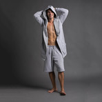 Robe + Shorts // Gray (S/M)