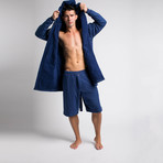 Robe + Shorts // Navy (2XL/3XL)