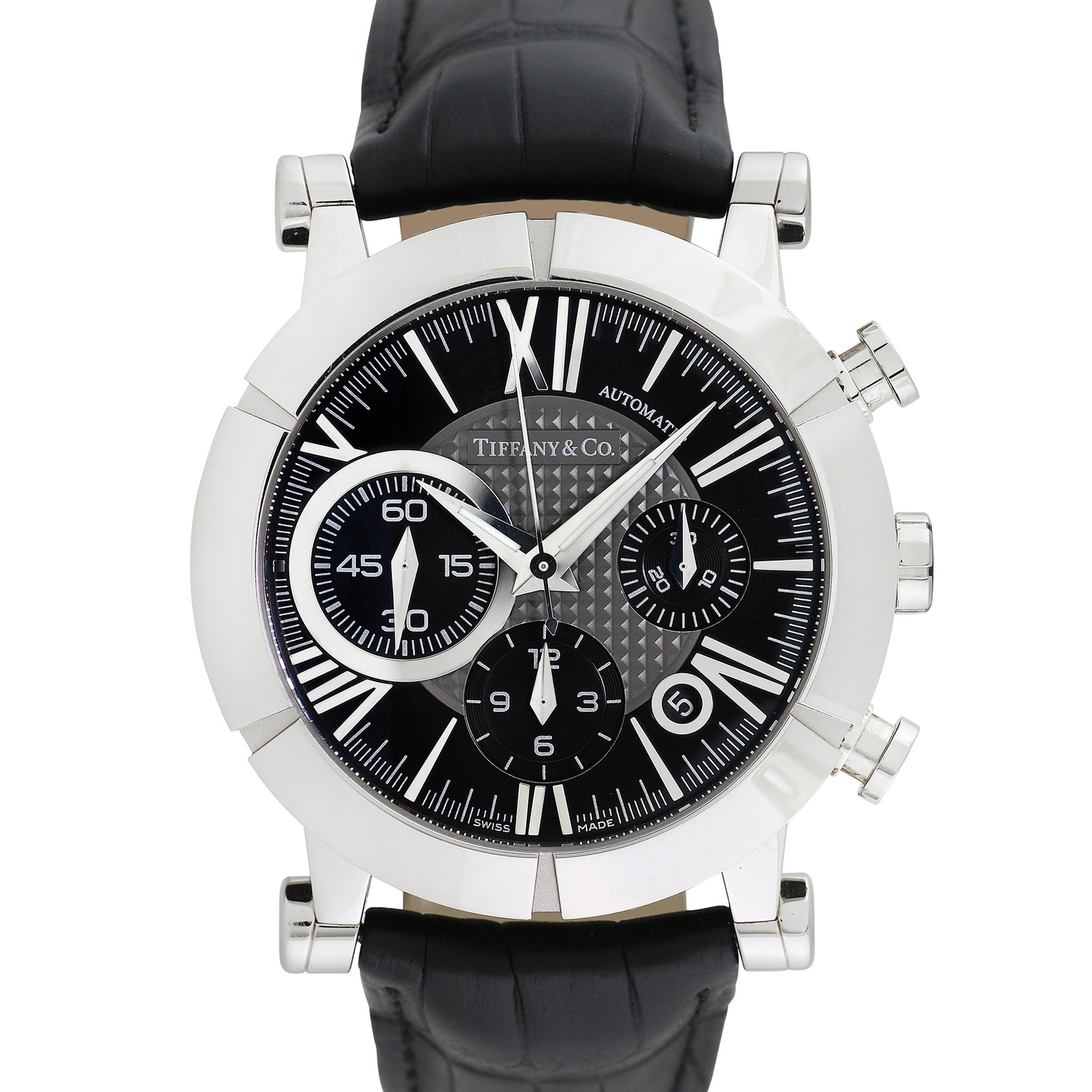 Tiffany & Co. Atlas Chronograph Automatic // Pre-Owned - Vintage ...