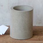 Concrete Waste Basket