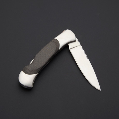 Hamilton Pocket Knife // Black Resin