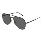 Puma // Double Blade Sunglasses // Black + Gray