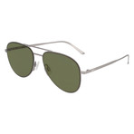 Puma // Double Blade Sunglasses // Ruthium + Green