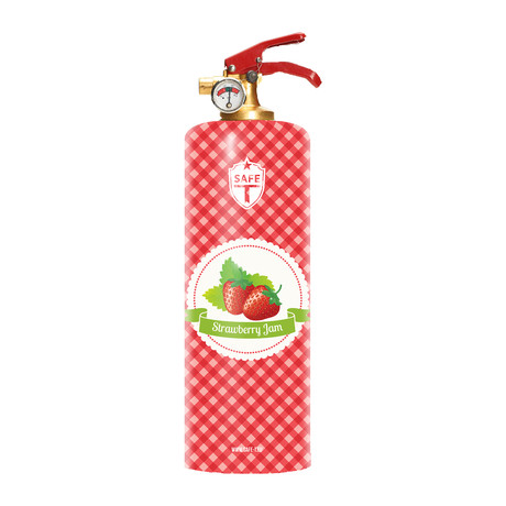 Safe-T Designer Fire Extinguisher // Strawberry