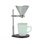 Minimal Coffee Stand + Stainless Steel Filter