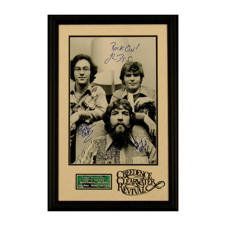 Creedence Clearwater Revival // Signed Photo