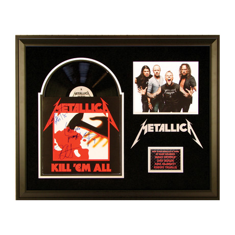 Metallica // Kill 'Em All // Signed LP