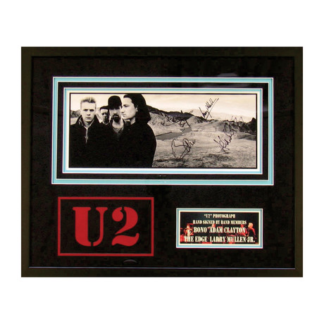 U2 // Signed Photograph