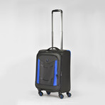 Wayfarer // Blue + Black (22” Exp. Carry-on Spinner)