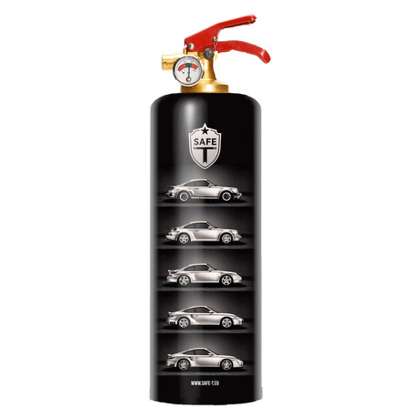 Safe-T Designer Fire Extinguisher // Porsche