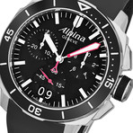Alpina Seastrong Diver Chronograph Quartz // AL-372LBG4V6