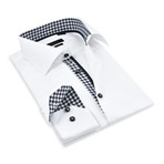 Button-Up Shirt // White (L)