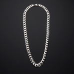 Cuban Pave Chain // Silver (22"L)