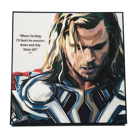 Thor V1 (10"W x 10"H x 1"D)