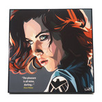 Black Widow (10"W x 10"H x 1"D)