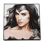 Wonder Woman (10"W x 10"H x 1"D)